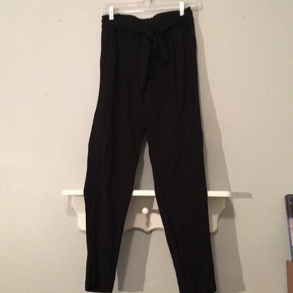 Black dressy joggers - Picture 1 of 5